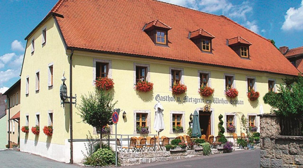 Gasthof Weisser Schwan Windischeschenbach Exteriör bild